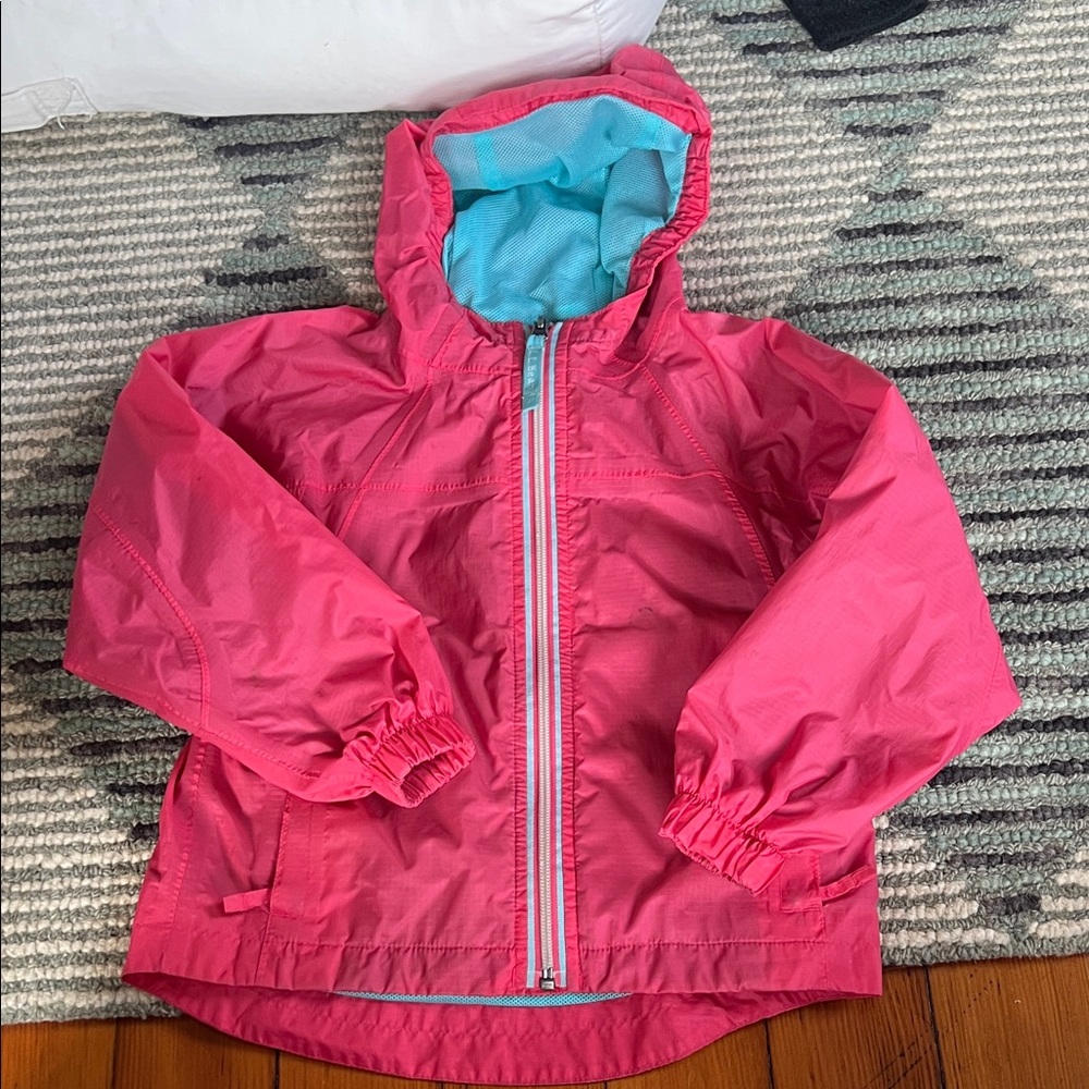 LL Bean toddler size 4T rain jacket